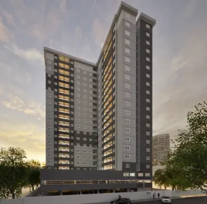Apartamento com 2 Quartos à venda, 42m² no Vila Nova, Cubatão