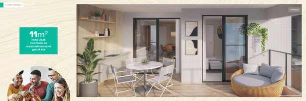 Apartamento com 3 Quartos à venda, 99m² no Farolândia, Aracaju