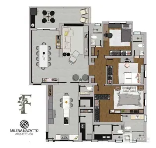 Apartamento com 3 Quartos à venda, 164m² no Centro, Piracicaba