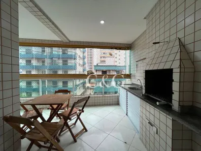 Apartamento com 2 Quartos para alugar, 92m² no Aviação, Praia Grande