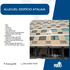 Apartamento com 2 Quartos para alugar, 55m² no São José, Aracaju