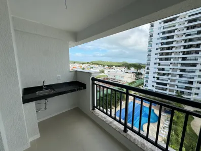 Apartamento com 3 Quartos para alugar, 80m² no Ponta Negra, Natal