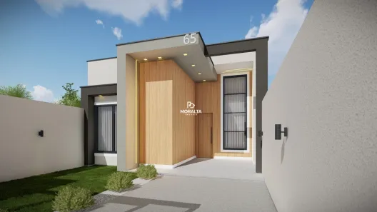 Casa com 3 Quartos à venda, 60m² no Bosque Santo Antônio, Fazenda Rio Grande