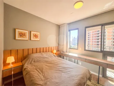 Studio com 1 Quarto para alugar, 21m² no Santo Amaro, São Paulo