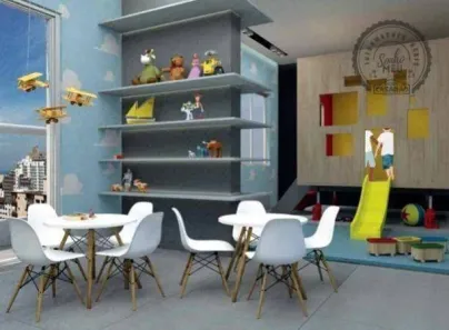 Flat com 1 Quarto à venda, 38m² no Boqueirão, Praia Grande