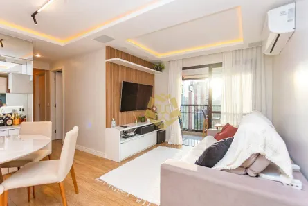 Apartamento com 3 Quartos para alugar, 90m² no Cabral, Curitiba
