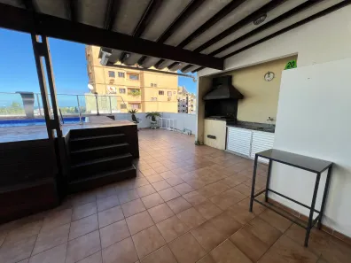 Cobertura com 3 Quartos para alugar, 180m² no Enseada, Guarujá