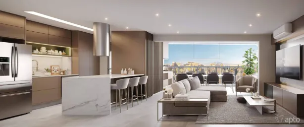 Apartamento com 3 Quartos à venda, 136m² no Água Branca, São Paulo