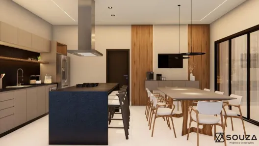 Casa de Condomínio com 3 Quartos à venda, 174m² no Residenciais Fazenda Itapema, Limeira