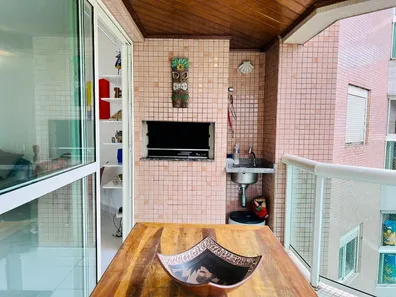 Apartamento com 3 Quartos para alugar, 110m² no Riviera, Bertioga