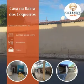 Casa com 3 Quartos à venda, 300m² no Paraíso da Barra, Barra dos Coqueiros