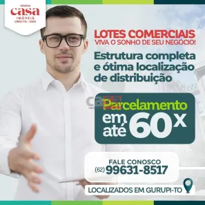 Galpão / Depósito / Armazém à venda, 18m² no Setor Central, Gurupi