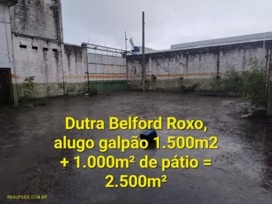Galpão / Depósito / Armazém para alugar, 1500m² no Belford Roxo, Belford Roxo