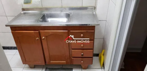 Apartamento com 1 Quarto para venda ou aluguel, 40m² no Boqueirão, Santos