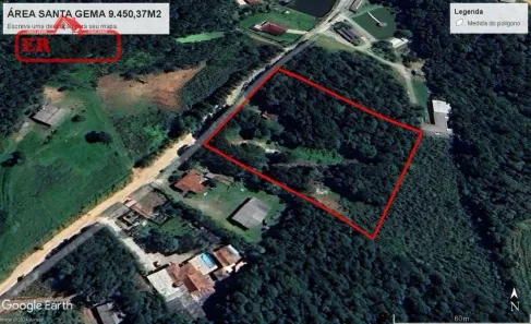 Fazenda / Sítio / Chácara com 2 Quartos à venda, 9450m² no Santa Gema, Colombo