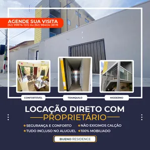 Kitnet com 1 Quarto para alugar, 25m² no Setor Sol Nascente, Goiânia