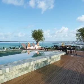 Flat com 2 Quartos à venda, 53m² no Jardim Oceania, João Pessoa