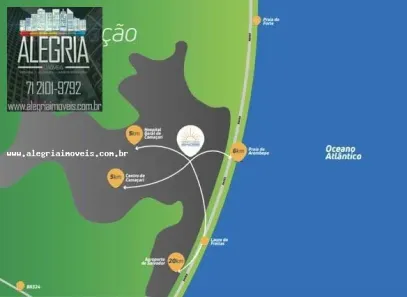 Terreno / Lote / Condomínio à venda, 180m² no Pólo Industrial de Camaçari, Camaçari