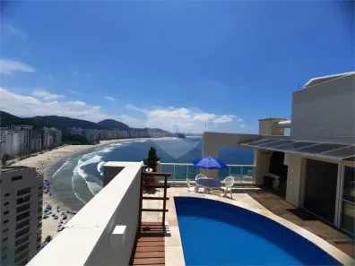 Cobertura com 2 Quartos para venda ou aluguel, 196m² no Jardim Las Palmas, Guarujá
