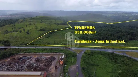 Terreno / Lote Comercial à venda, 830000m² no Distrito Industrial, Candeias