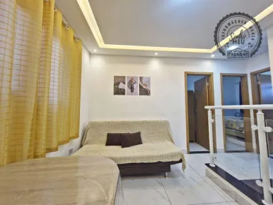 Casa de Condomínio com 2 Quartos para alugar, 48m² no Aviação, Praia Grande