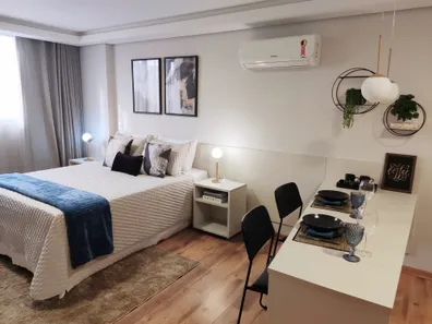 Flat com 1 Quarto para venda ou aluguel, 35m² no Jardim dos Estados, Campo Grande