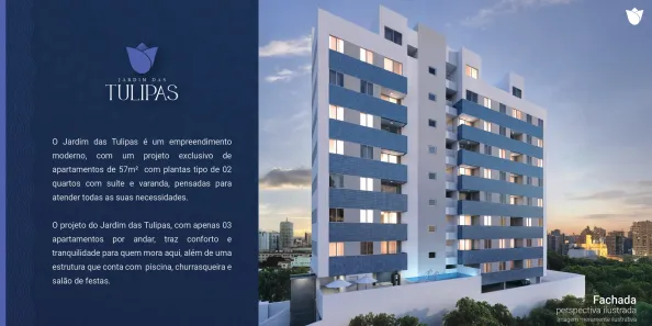 Apartamento com 2 Quartos à venda, 57m² no Pernambués, Salvador