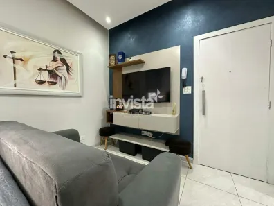 Kitnet com 1 Quarto à venda, 29m² no Pompéia, Santos