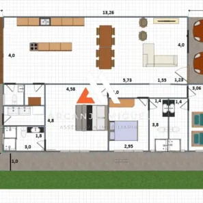 Casa de Condomínio com 3 Quartos à venda, 165m² no Ponte Alta Norte, Brasília