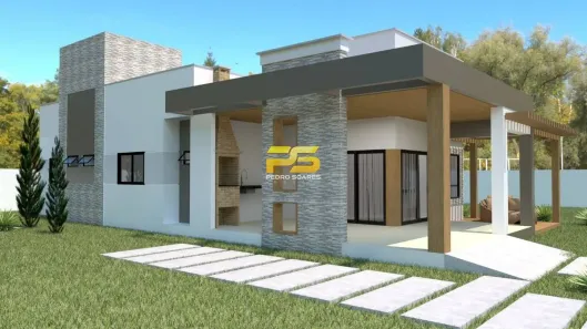 Casa de Condomínio com 3 Quartos à venda, 175m² no Chã do Lindolfo, Bananeiras