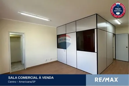 Conjunto Comercial / Sala à venda, 60m² no Centro, Americana
