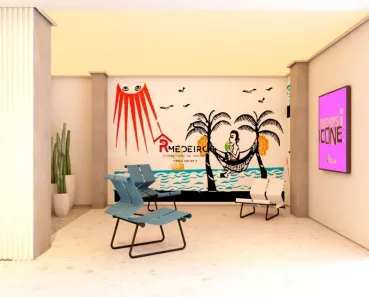 Flat com 1 Quarto à venda, 47m² no Canto do Forte, Praia Grande