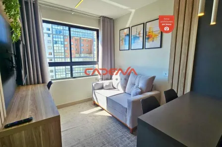 Apartamento com 1 Quarto para alugar, 28m² no Centro, Curitiba