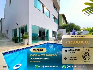 Sobrado com 4 Quartos à venda, 392m² no Jardim Brasília, Resende