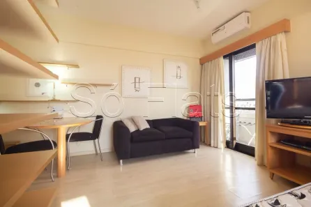 Flat com 1 Quarto para alugar, 30m² no Cerqueira César, São Paulo