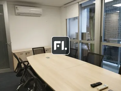 Conjunto Comercial / Sala para alugar, 115m² no Vila São Francisco (Zona Sul), São Paulo