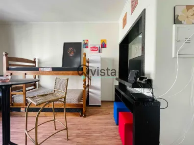 Kitnet com 1 Quarto para alugar, 35m² no Pitangueiras, Guarujá