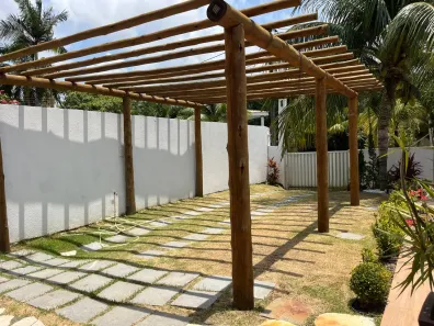 Casa de Condomínio com 3 Quartos para alugar, 190m² no Busca Vida (Abrantes), Camaçari