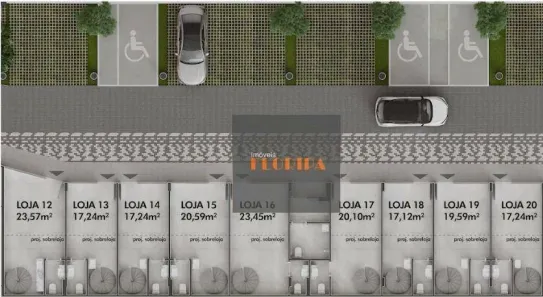Loja / Salão / Ponto Comercial à venda, 34m² no Cachoeira do Bom Jesus, Florianópolis