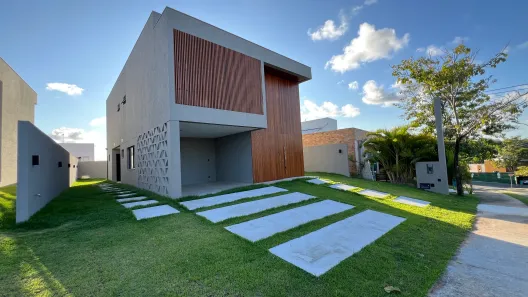 Casa de Condomínio com 4 Quartos à venda, 294m² no Alphaville (Abrantes), Camaçari