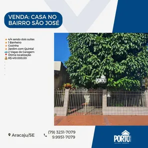 Casa com 4 Quartos à venda, 430m² no São José, Aracaju