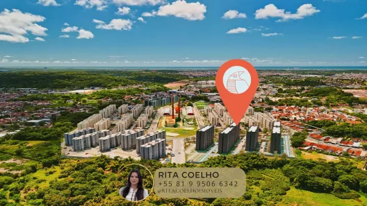 Apartamento com 2 Quartos à venda, 56m² no Centro, Paulista