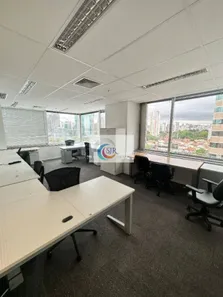 Conjunto Comercial / Sala para alugar, 267m² no Cidade Monções, São Paulo