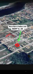 Terreno / Lote / Condomínio à venda, 180m² no Nova Barra Velha, Barra Velha