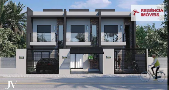 Casa de Condomínio com 3 Quartos à venda, 95m² no Praia da Enseada, São Francisco do Sul