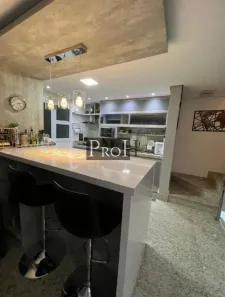 Casa de Condomínio com 4 Quartos para alugar, 180m² no Jardim, Santo André