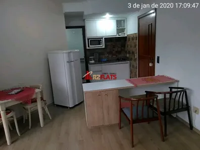 Flat com 1 Quarto para alugar, 45m² no Paraíso do Morumbi, São Paulo