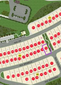 Terreno / Lote / Condomínio à venda, 291m² no Jardins Capri, Senador Canedo