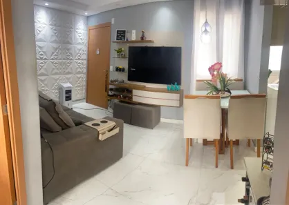 Apartamento com 2 Quartos à venda, 49m² no Chácaras Reunidas Santa Terezinha, Contagem