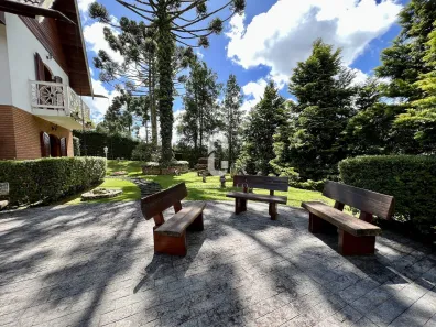 Casa de Condomínio com 6 Quartos para venda ou aluguel, 600m² no Lot Valeu Noiva, Campos do Jordão